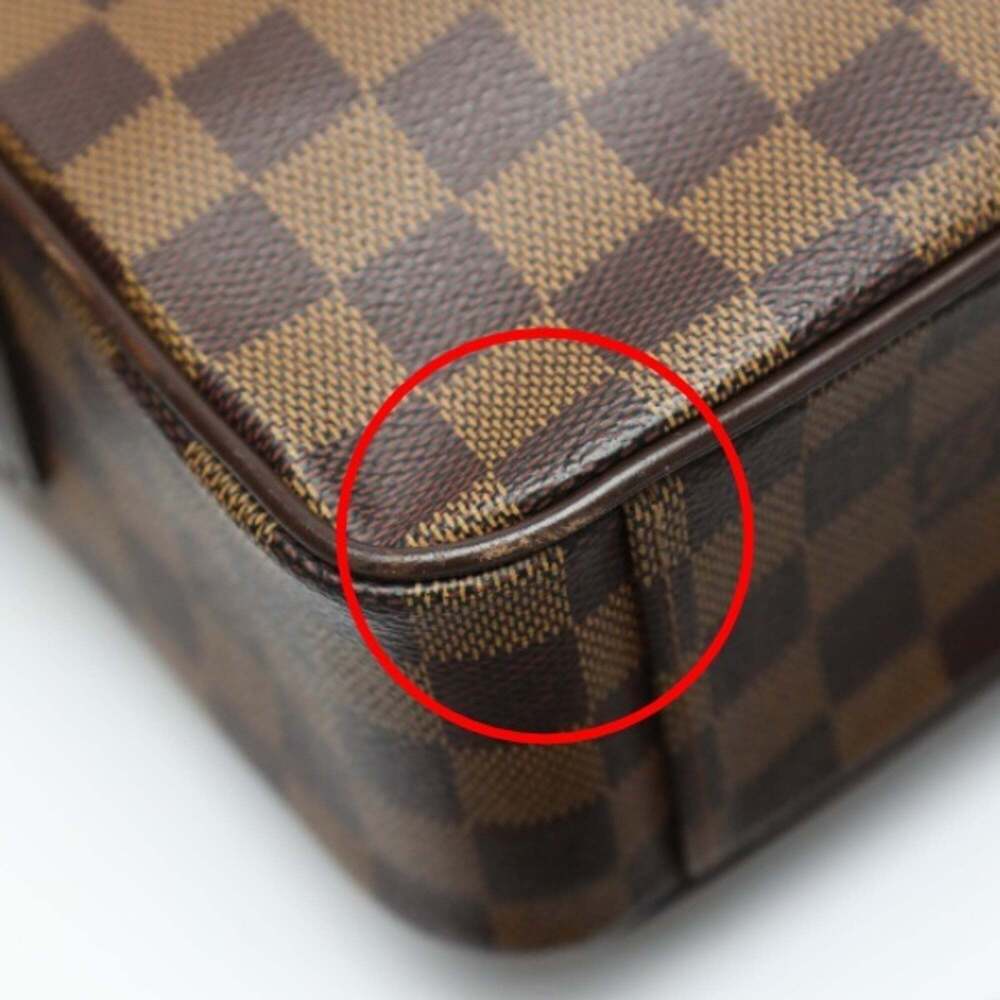 LOUIS VUITTON Authentic Brown Damier Shoulder Bag - Picture 9 of 16
